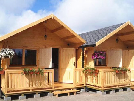 Wooden cabin