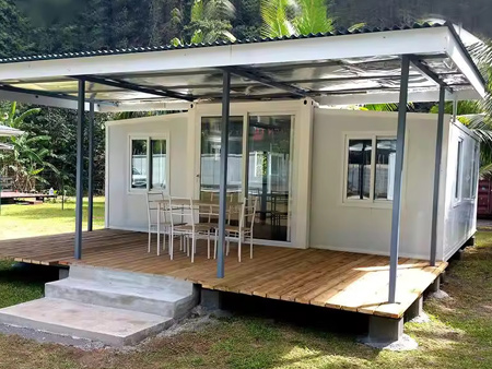 Folding container house