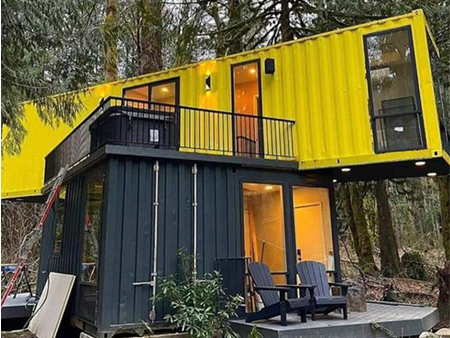 Shipping containers house